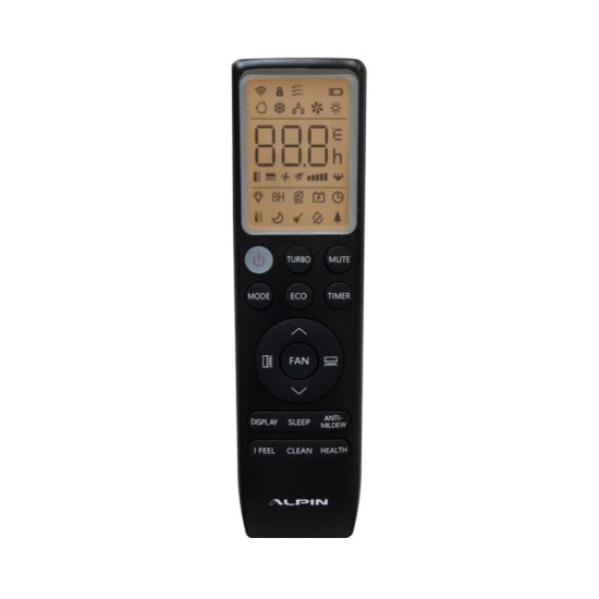 Климатик Alpin Nordic Black АSW-25KTNBI - АSW-25KTNBO, 9 000 BTU