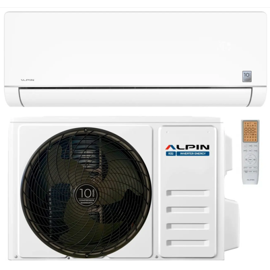 Климатик Alpin Zero ASW-35ZTGI - ASW-35ZTGO, 12 000 BTU