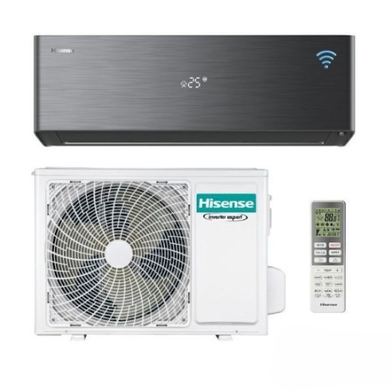 Климатик Hisense Energy Pro X Black QH35XV4BG - AS35XV4EW, 12 000 BTU